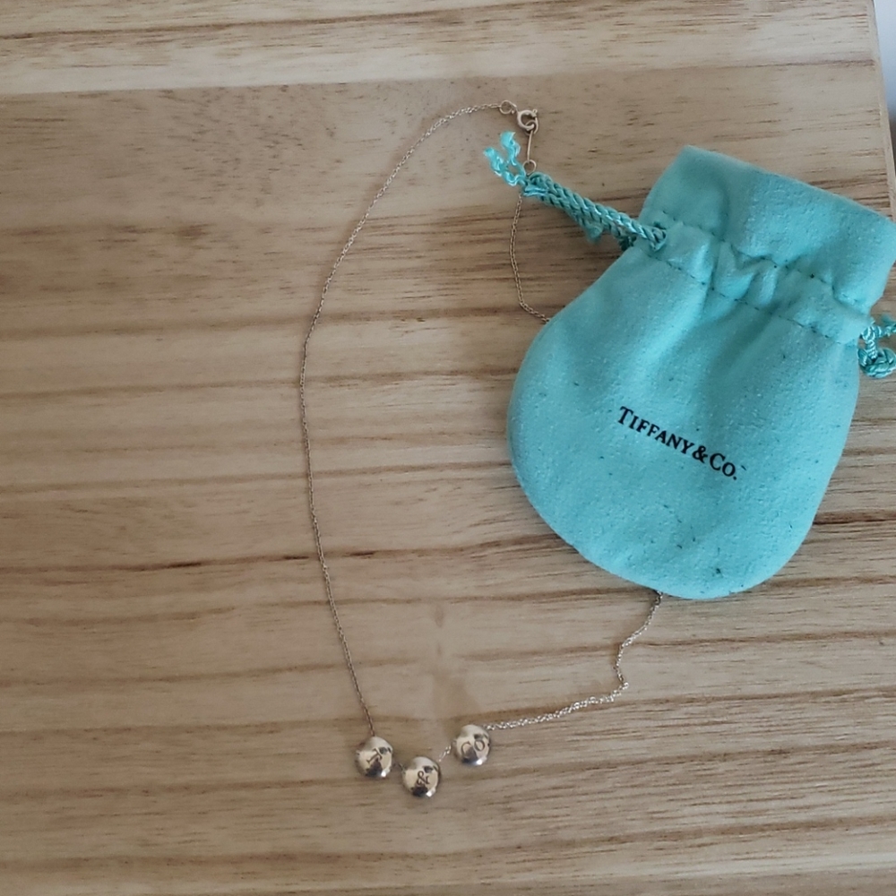 Tiffany's silver pendant necklace